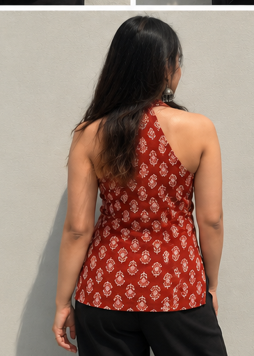 Kali Halter Neck Kurti